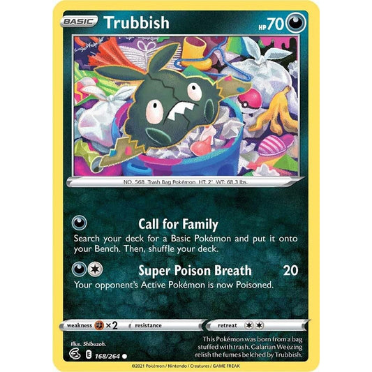 Image for Trubbish (168/264) (SWSH08) - Pokemon