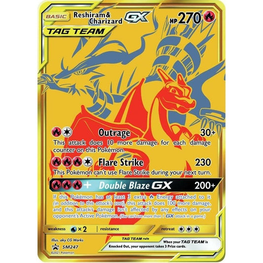 Image for Reshiram & Charizard GX - SM247 (SM247) (SMP) - Pokemon