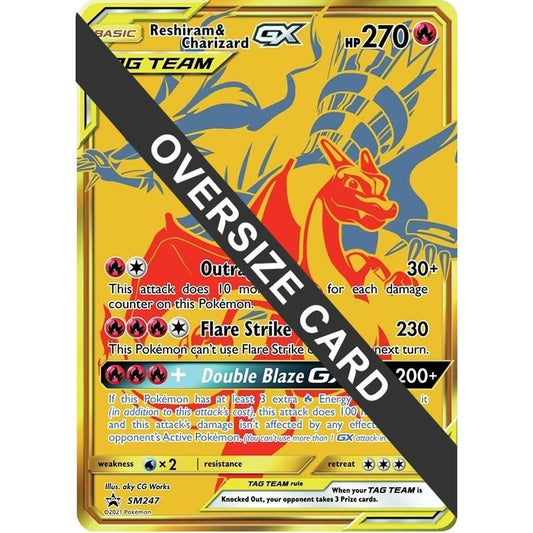 Image for Reshiram & Charizard GX - SM247 (SM247) (PR) - Pokemon