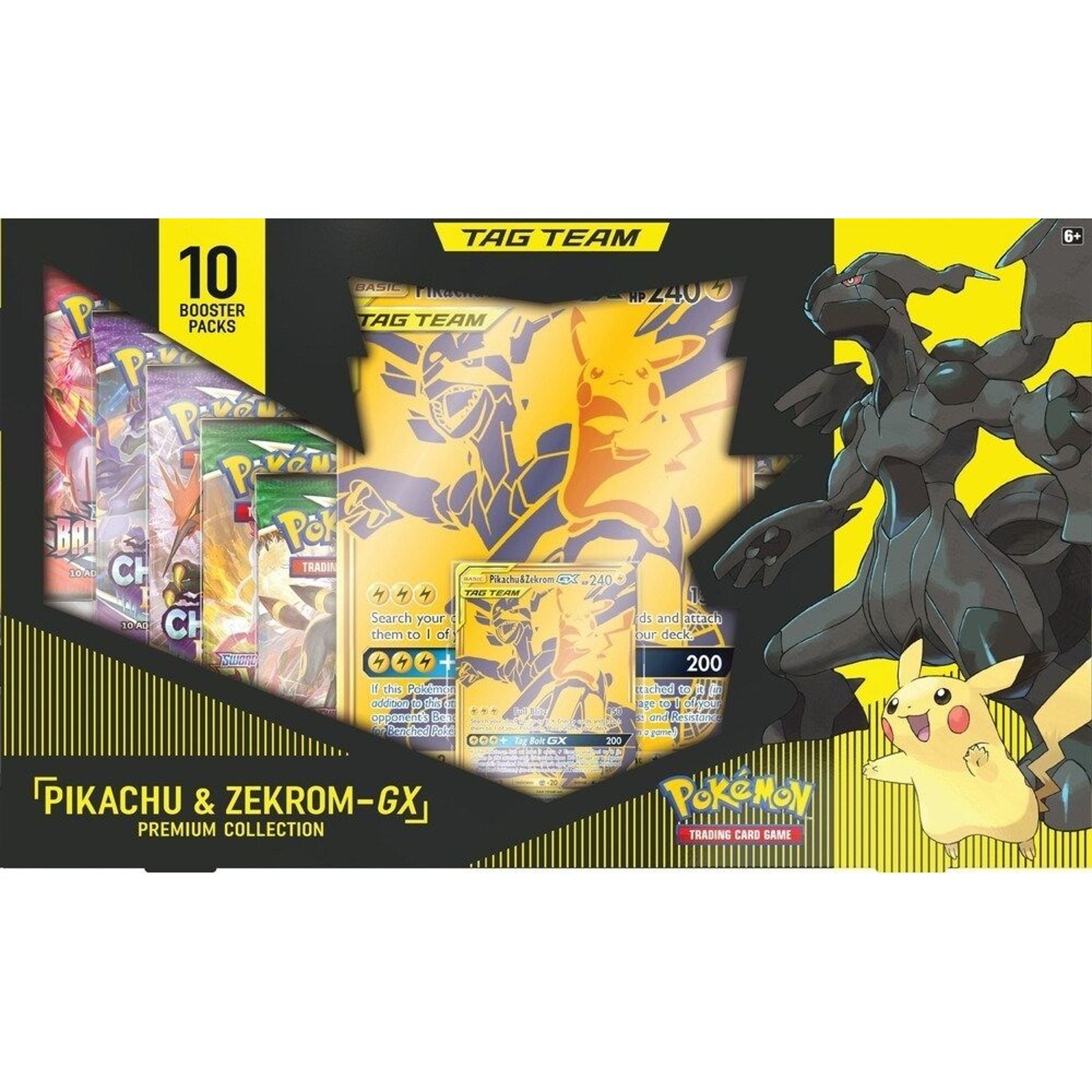 Image for Pikachu & Zekrom GX Premium Collection - Pokemon