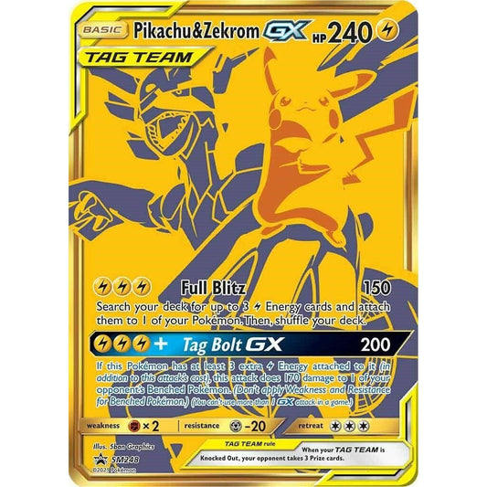 Image for Pikachu & Zekrom GX - SM248 (SM248) (SMP) - Pokemon