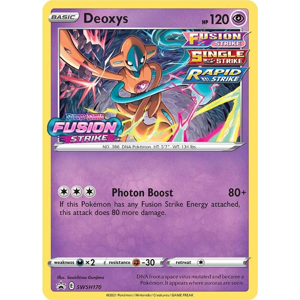 Image for Deoxys - SWSH170 (Prerelease) (SWSH170) (SWSD) - Pokemon