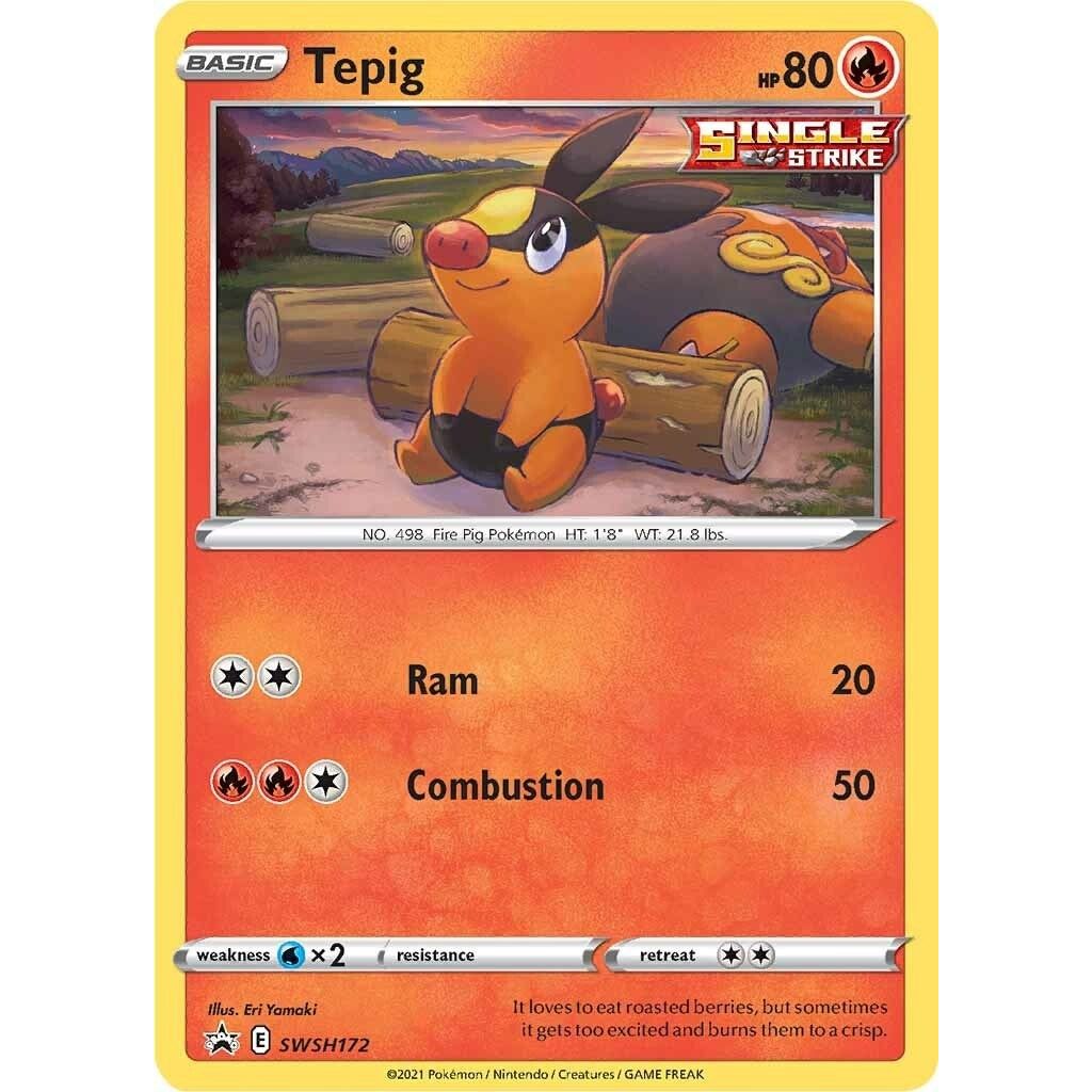 Image for Tepig - SWSH172 (SWSH172) (SWSD) - Pokemon