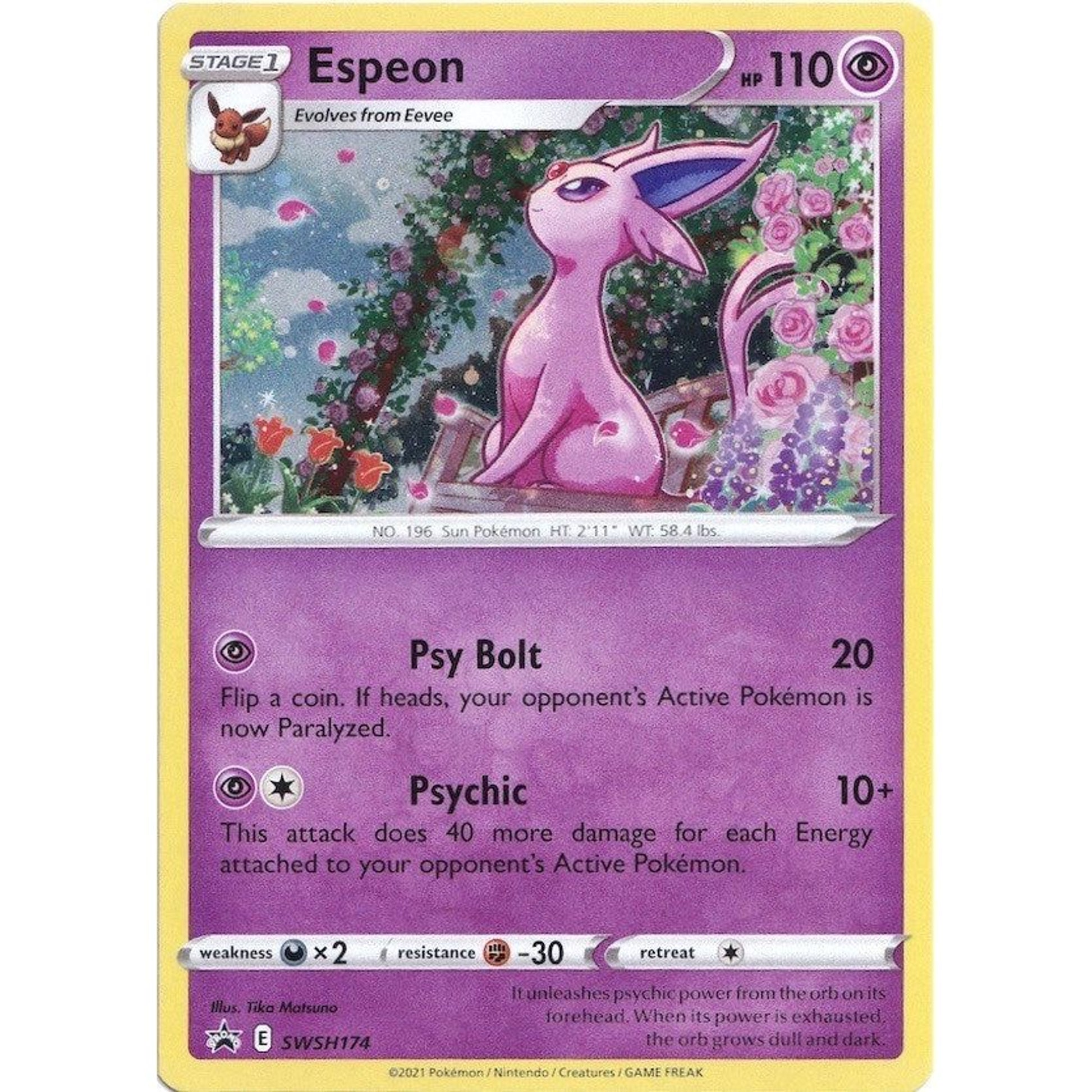 Image for Espeon - SWSH174 (SWSH174) (SWSD) - Pokemon