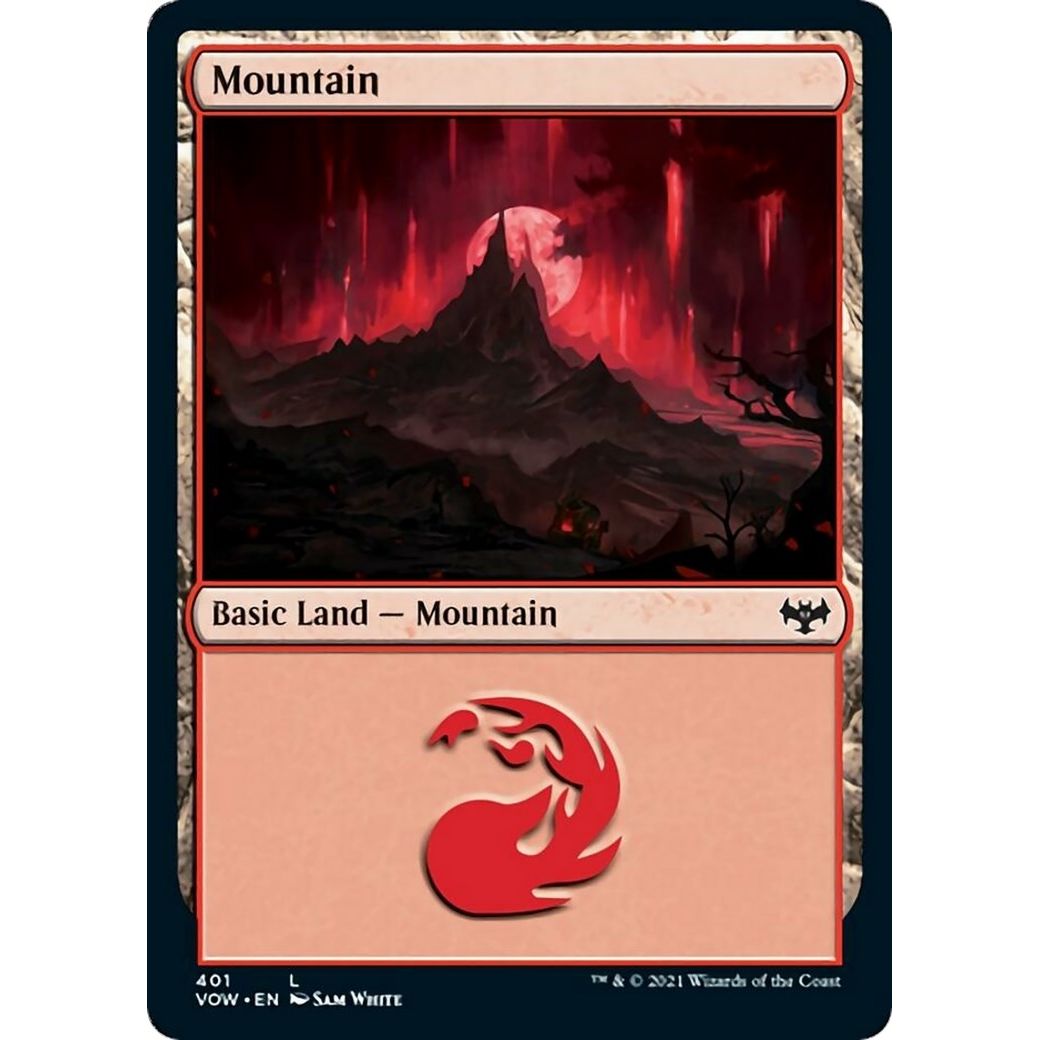 Image for Mountain (401) (401) (VOW) - Magic: The Gathering