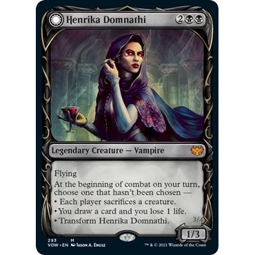 Image for Henrika Domnathi (Showcase) (293) (VOW) - Magic: The Gathering