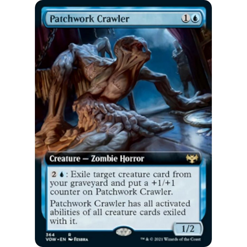 Image for Patchwork Crawler (Extended Art) (364) (VOW) - Magic: The Gathering