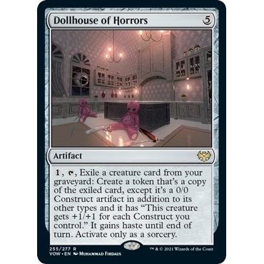 Image for Dollhouse of Horrors (255) (VOW) - Magic: The Gathering