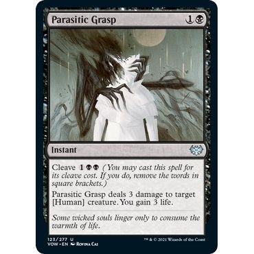 Image for Parasitic Grasp (123) (VOW) - Magic: The Gathering