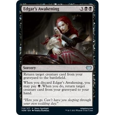 Image for Edgar's Awakening (110) (VOW) - Magic: The Gathering