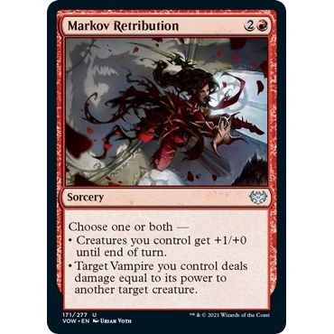 Image for Markov Retribution (171) (VOW) - Magic: The Gathering