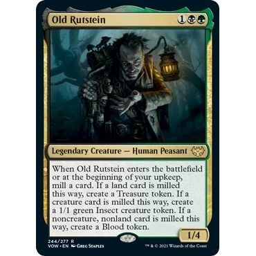 Image for Old Rutstein (244) (VOW) - Magic: The Gathering