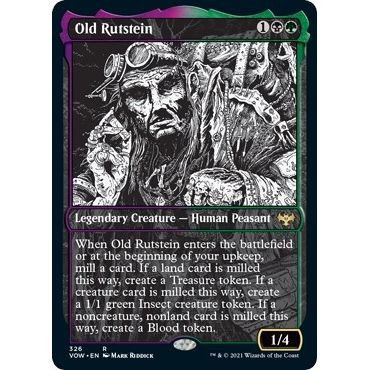 Image for Old Rutstein (Showcase) (326) (VOW) - Magic: The Gathering