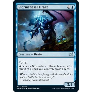 Image for Stormchaser Drake (82) (VOW) - Magic: The Gathering
