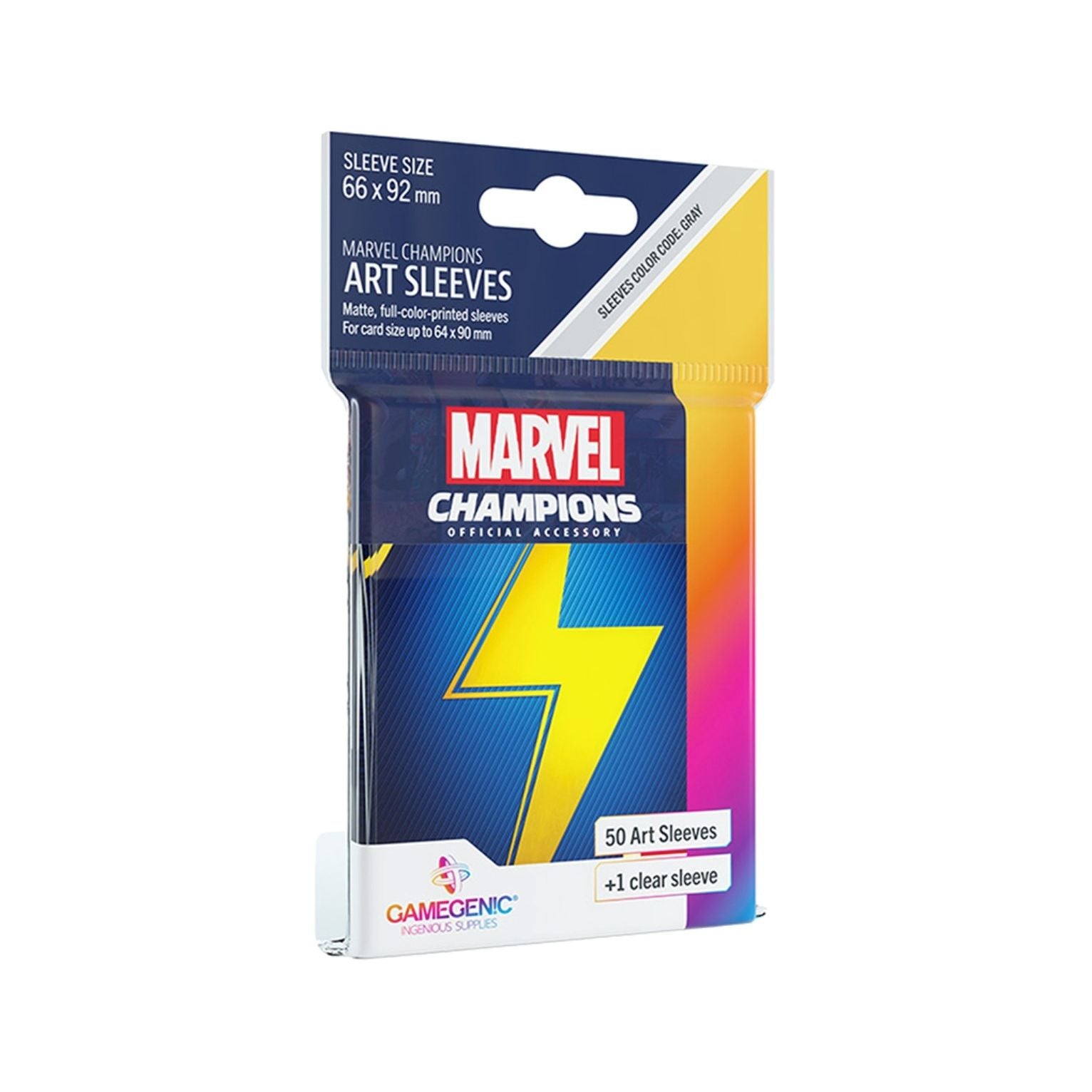 Image for Marvel Champions - Ms. Marvel Card Sleeves (50ct.) - Card Sleeves