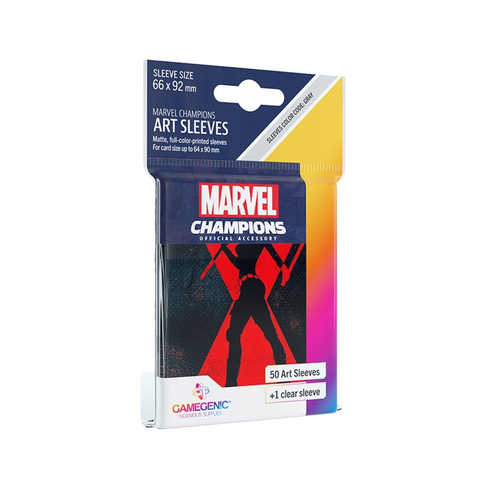 Image for Marvel Champions - Black Widow Card Sleeves (50ct.) - Card Sleeves
