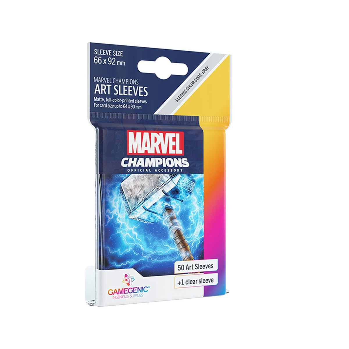 Image for Marvel Champions - Thor Card Sleeves (50ct.) - Card Sleeves