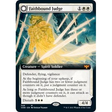 Image for Faithbound Judge (Extended Art) (348) (VOW) - Magic: The Gathering