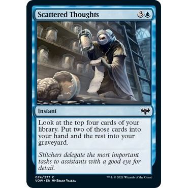 Image for Scattered Thoughts (74) (VOW) - Magic: The Gathering