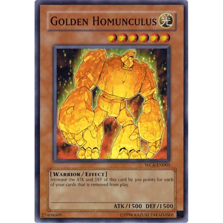 Image for Golden Homunculus (WC6-EN001) (WC6) - YuGiOh