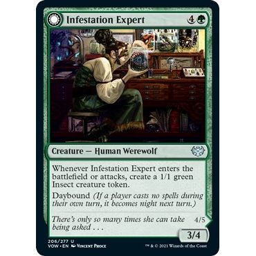 Image for Infestation Expert (206) (VOW) - Magic: The Gathering