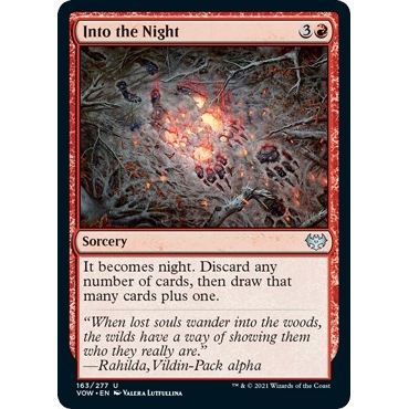 Image for Into the Night (163) (VOW) - Magic: The Gathering