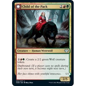 Image for Child of the Pack (234) (VOW) - Magic: The Gathering