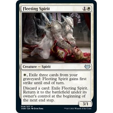 Image for Fleeting Spirit (14) (VOW) - Magic: The Gathering