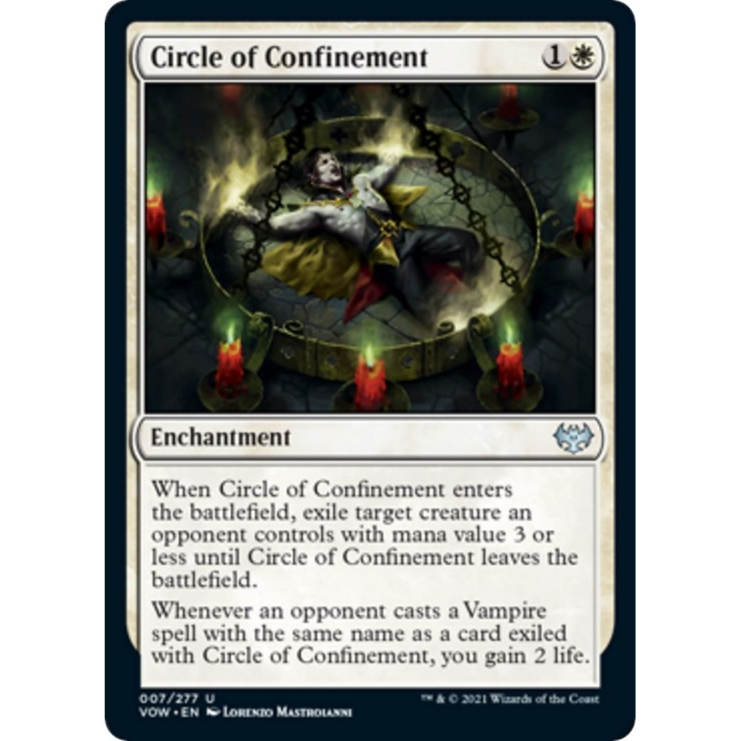 Image for Circle of Confinement (7) (VOW) - Magic: The Gathering