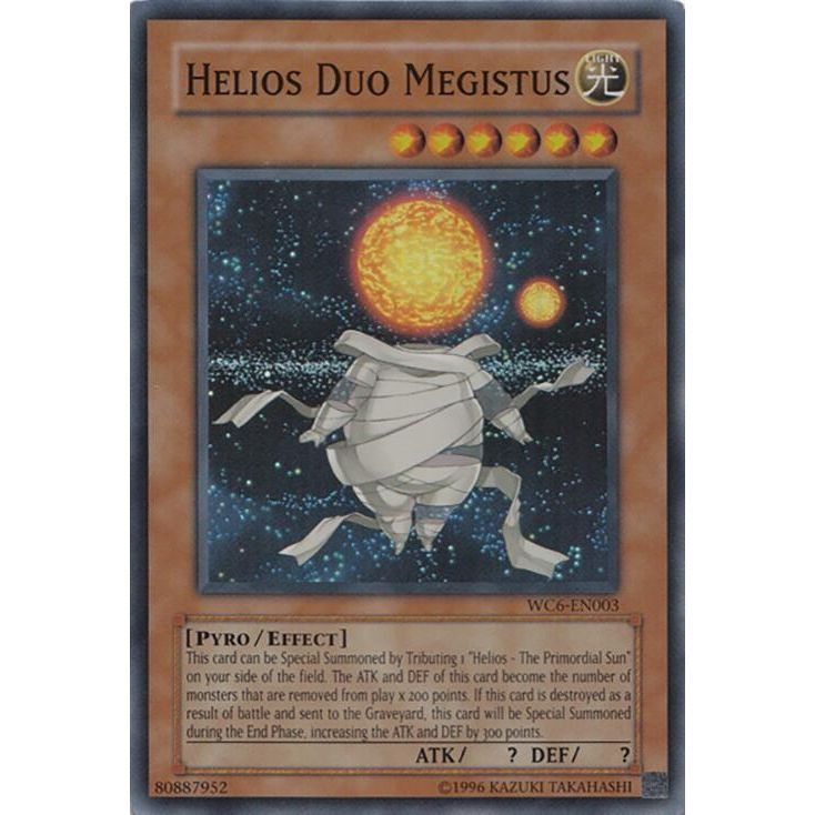Image for Helios Duo Megistus (WC6-EN003) (WC6) - YuGiOh