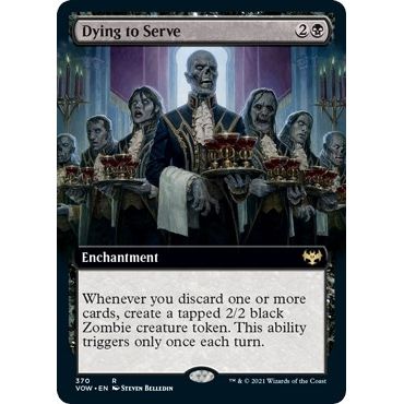 Image for Dying to Serve (Extended Art) (370) (VOW) - Magic: The Gathering
