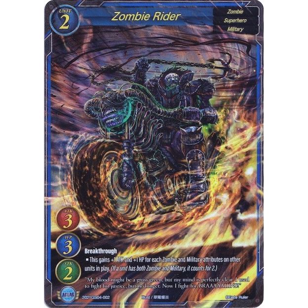 Image for Zombie Rider (Extended Art) (2021GS04-002) (S03) - Gate Ruler