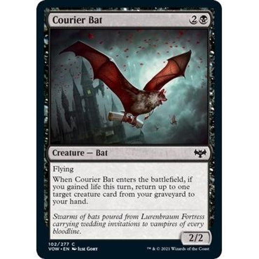 Image for Courier Bat (102) (VOW) - Magic: The Gathering