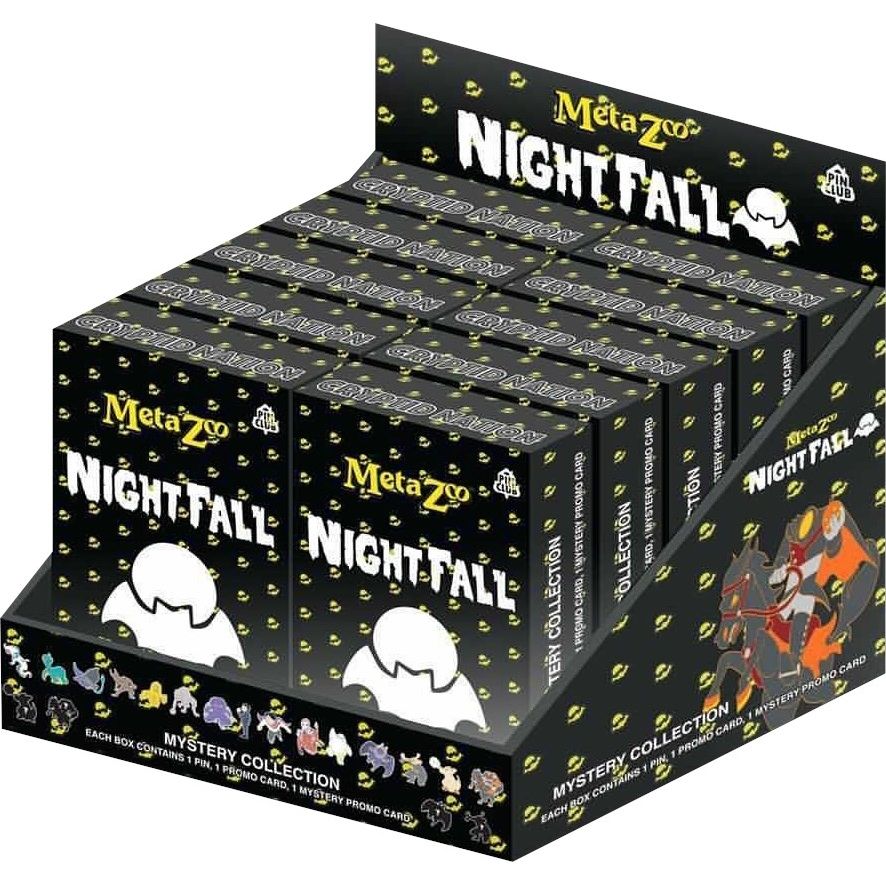Image for Pin Club Nightfall Mystery Collection 1st Edition Display - MetaZoo