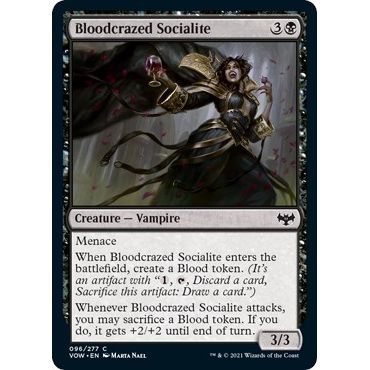 Image for Bloodcrazed Socialite (96) (VOW) - Magic: The Gathering