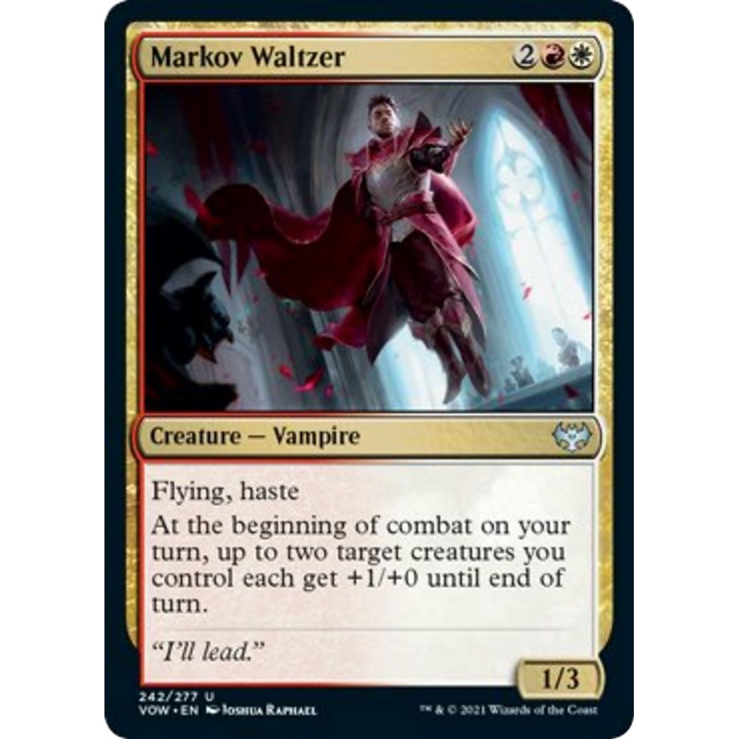 Image for Markov Waltzer (242) (VOW) - Magic: The Gathering