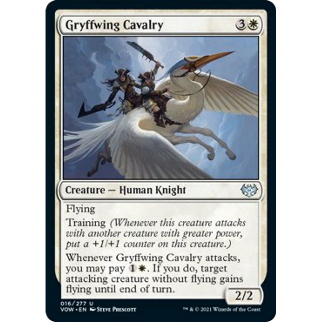 Image for Gryffwing Cavalry (16) (VOW) - Magic: The Gathering