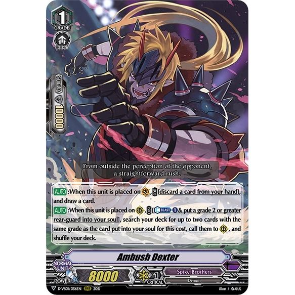 Image for Ambush Dexter (D-VS01/056EN) (D-VS01) - Cardfight Vanguard