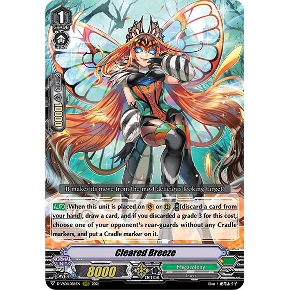 Image for Cleared Breeze (D-VS01/084EN) (D-VS01) - Cardfight Vanguard