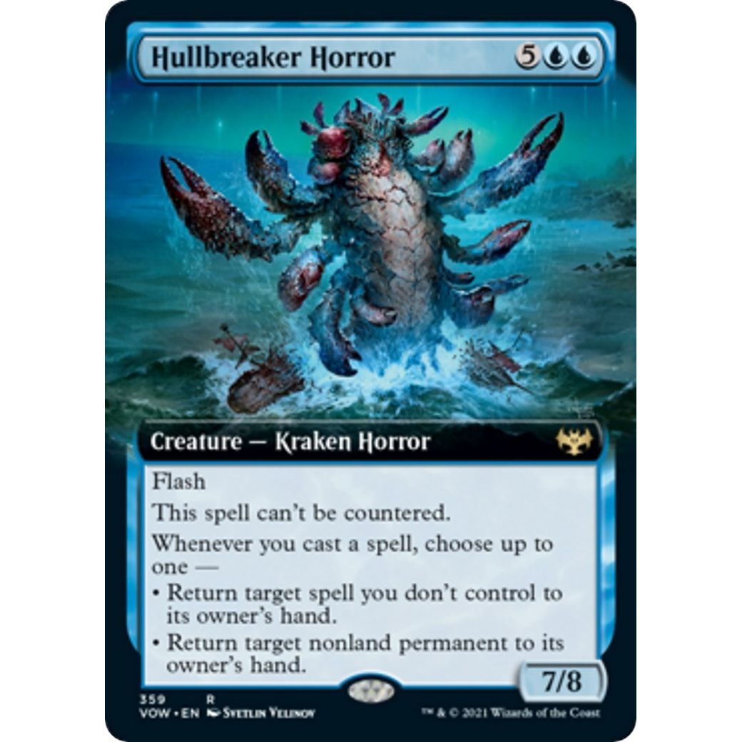 Image for Hullbreaker Horror (Extended Art) (359) (VOW) - Magic: The Gathering
