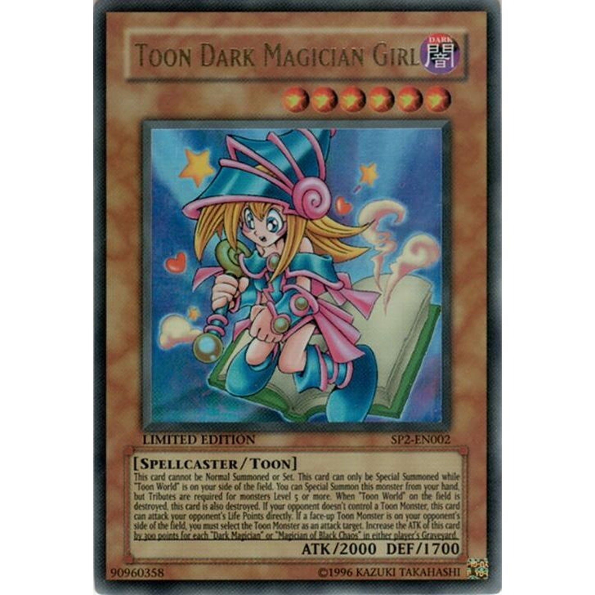 Image for Toon Dark Magician Girl (SP2-EN002) - YuGiOh
