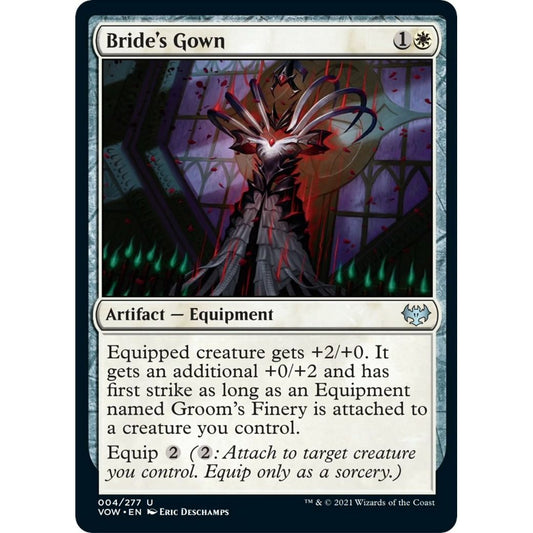 Image for Bride's Gown (4) (VOW) - Magic: The Gathering