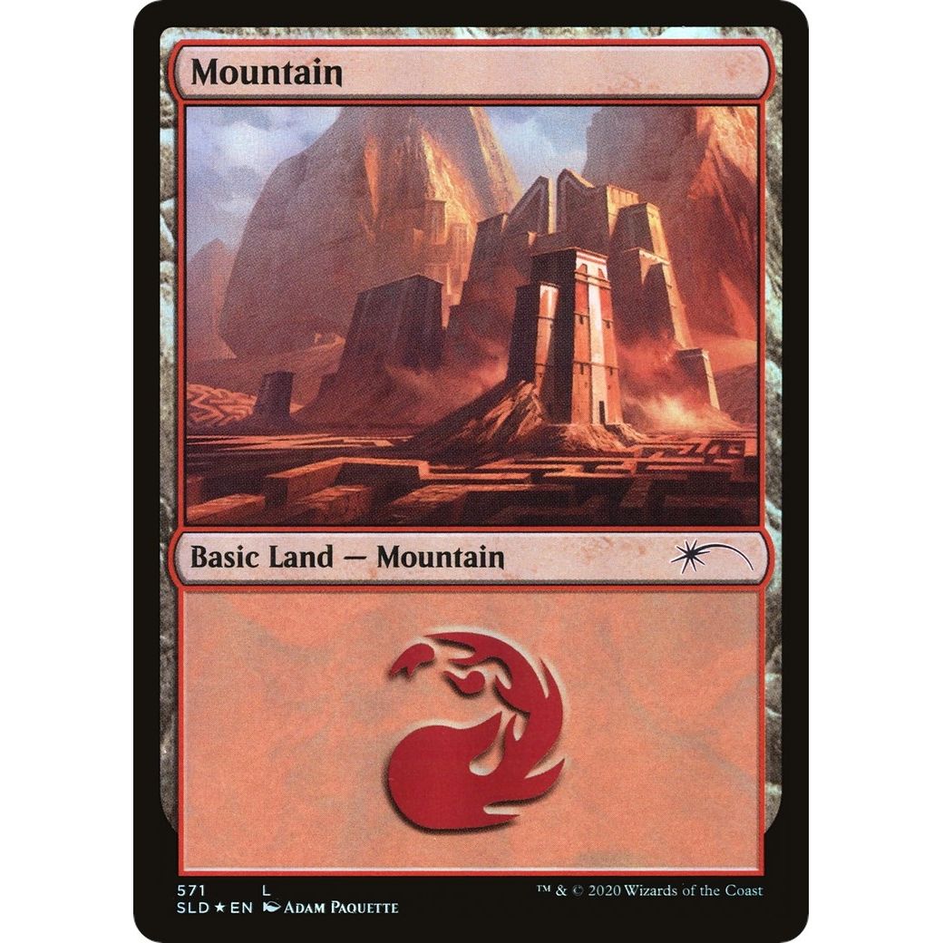 Image for Mountain (571) (571) (SLD) - Magic: The Gathering