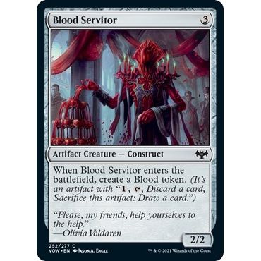 Image for Blood Servitor (252) (VOW) - Magic: The Gathering