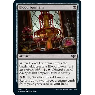 Image for Blood Fountain (95) (VOW) - Magic: The Gathering