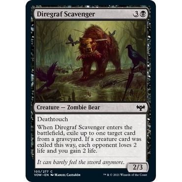 Image for Diregraf Scavenger (105) (VOW) - Magic: The Gathering