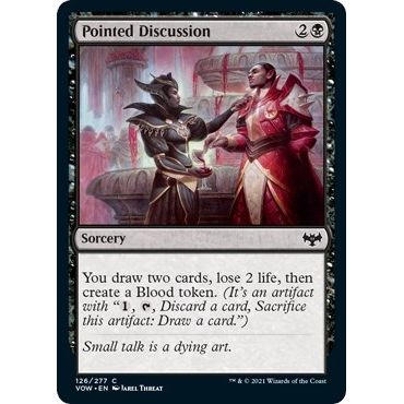 Image for Pointed Discussion (126) (VOW) - Magic: The Gathering