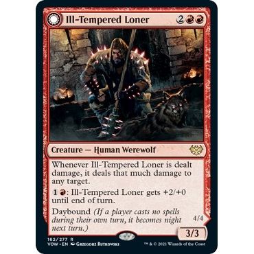 Image for Ill-Tempered Loner (162) (VOW) - Magic: The Gathering