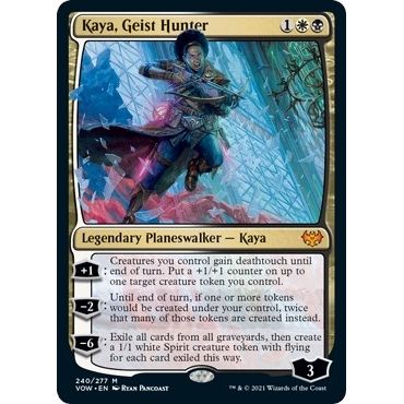 Image for Kaya, Geist Hunter (240) (VOW) - Magic: The Gathering