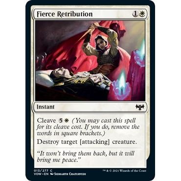 Image for Fierce Retribution (13) (VOW) - Magic: The Gathering